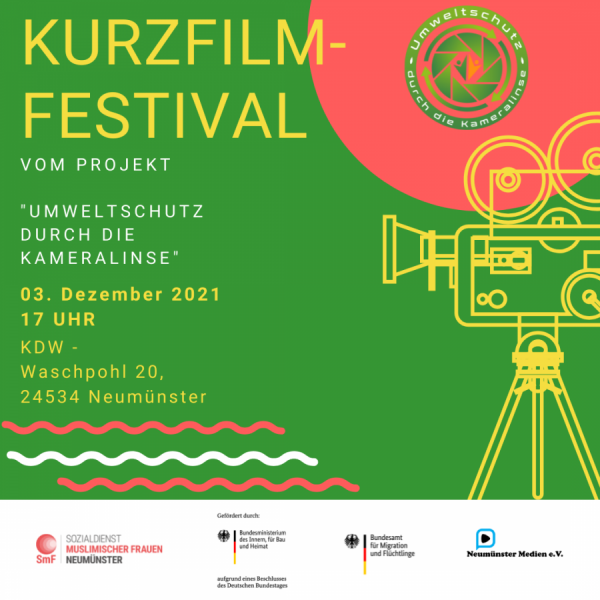 Kurzfilmfestival am 03.12.2021 im KDW-Neumünster